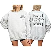 Hee-Roes Custom Sweatshirts for Women and Men Custom Sweaters with Pictures Logo Sweatshirt Design Your Own Sweater
