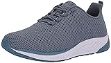 Propét Women's Tour Knit Sneaker, Denim, 8 X_Wide US