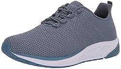 Propét Women's Tour Knit Sneaker, Denim, 8 X_Wide US
