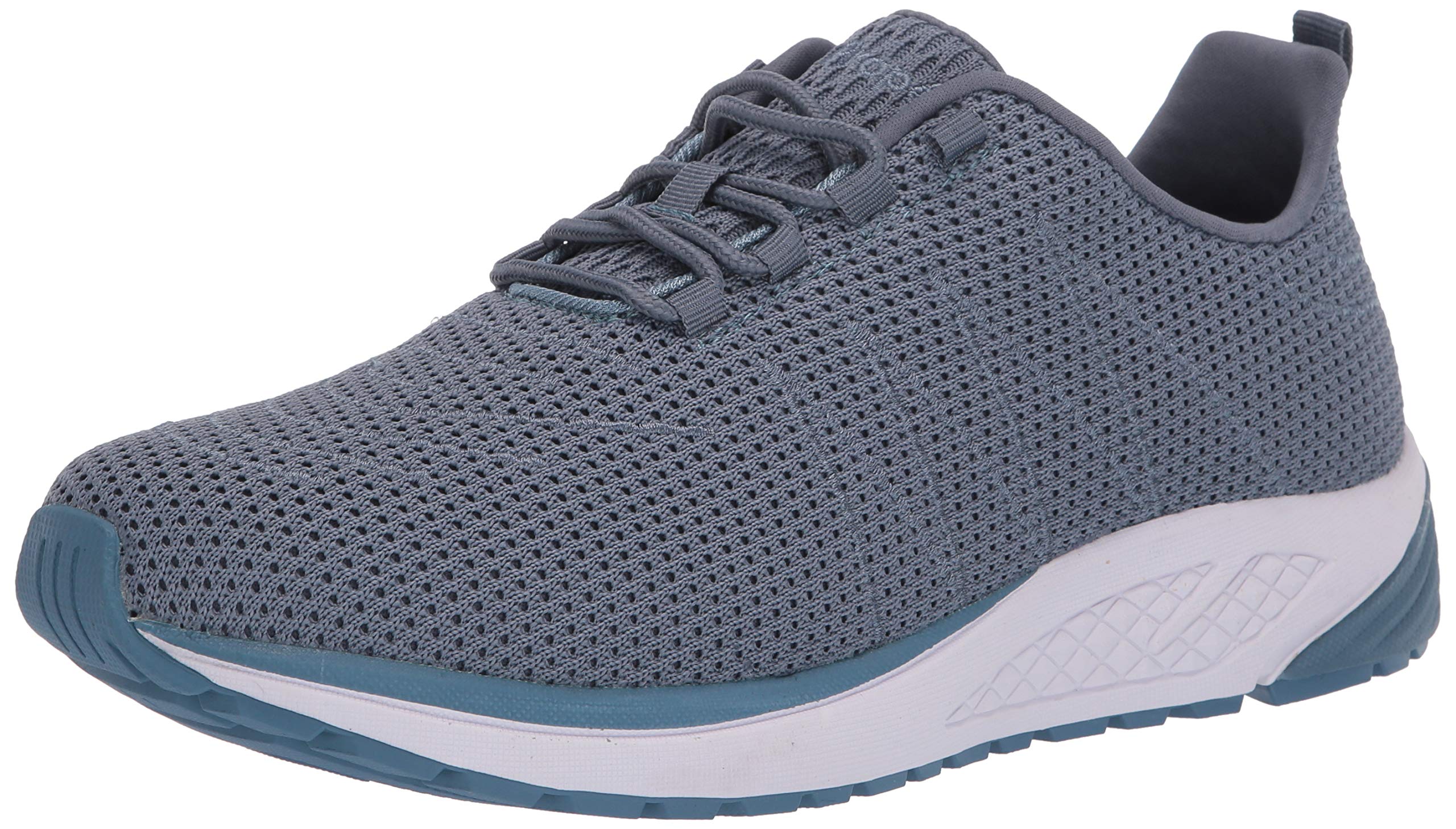 Propét Women's Tour Knit Sneaker, Denim, 8 X_Wide US