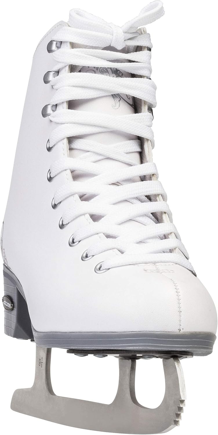 Rollerblade Bladerunner Ice Allure Girls Figure Skate, White, Ice Skates : Sports & Outdoors