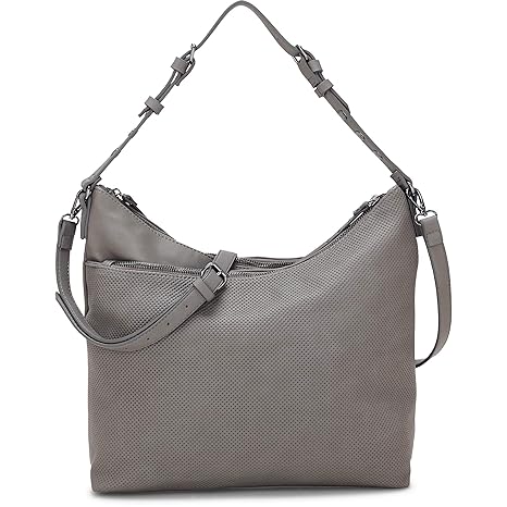 Cox Damen Schultertasche grau OneSize