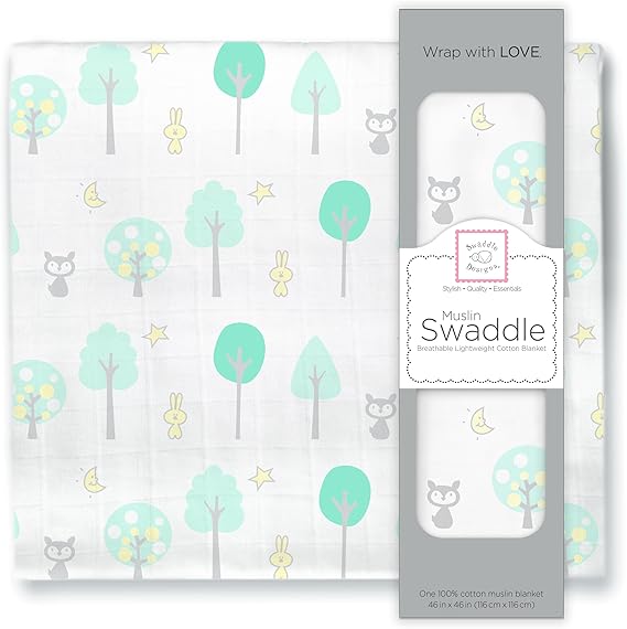 woodland muslin