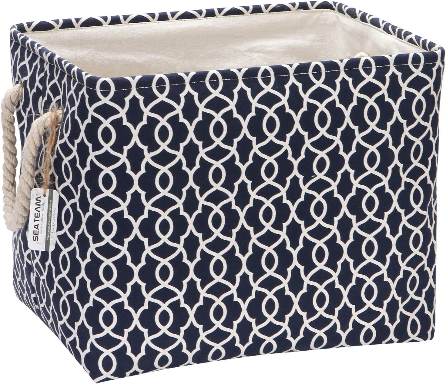 Pared Canasta de Almacenamiento Tejida de 6.7 Pulgadas Bolsa de