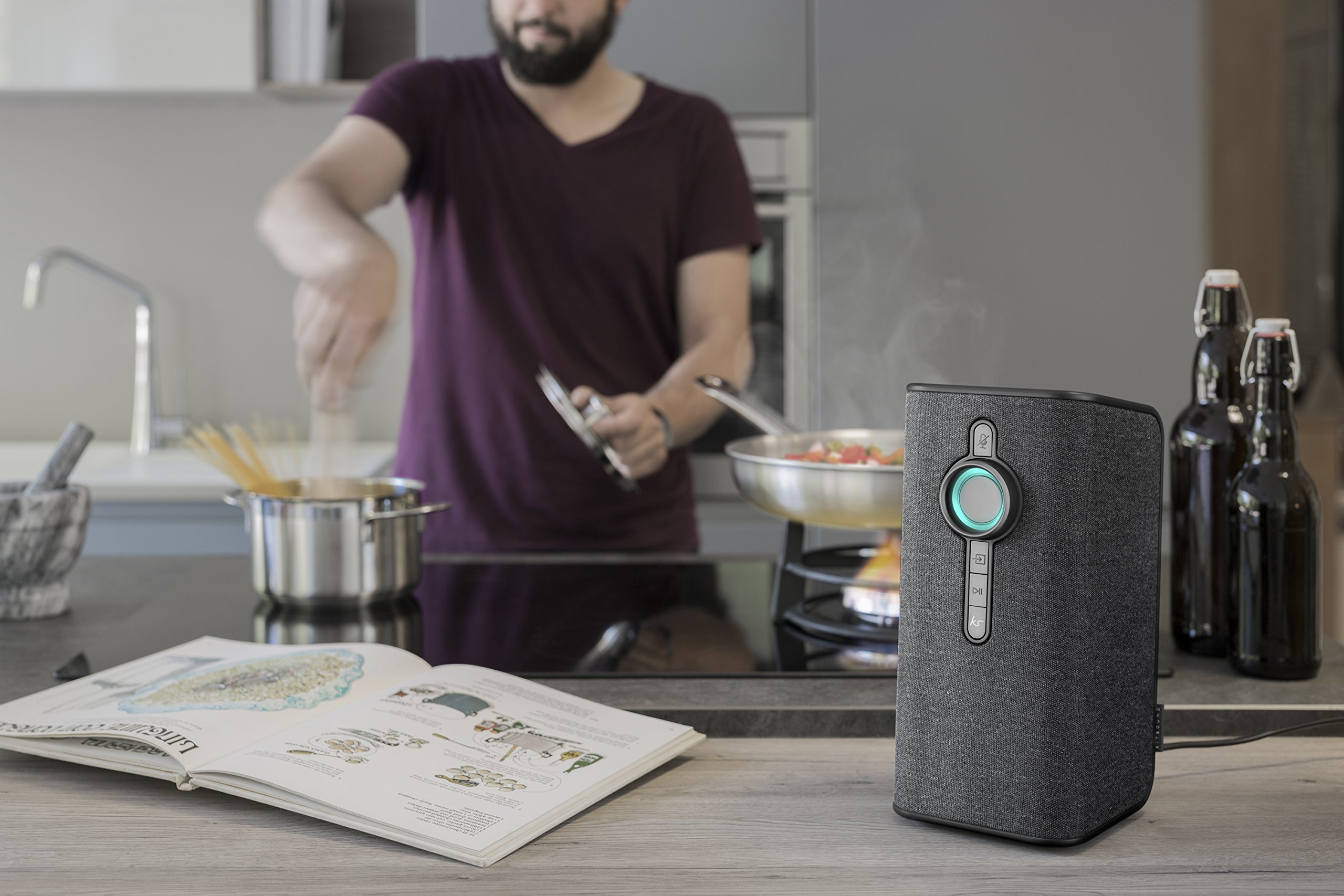 KitSound Voice One with Alexa BuiltIn and Spotify Voice Control Multi