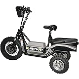QuietKat Prowler-AP 60V All-Terrain Low-Speed Electric Vehicle, Black, One Size