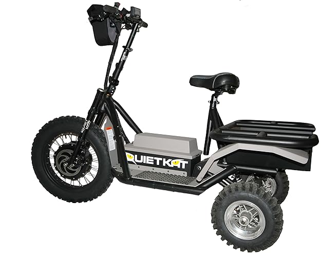 QuietKat Rancher-AP 72V All-Terrain Low-Speed Electric Vehicle, Black, One Size
