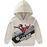 Marvel Spider-Man Miles Morales Boys Pullover Fleece Hoodie for Big Kids