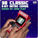 Thumbs Up Mini Arcade Racing Machine Handheld Console 30 Built-in 8-Bit Games view 2