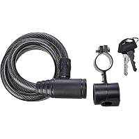 Cadeado com Chave para Bicicleta Cabo 12mm Atrio - BI081