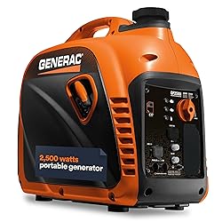 Generac 8250 GP2500i 2,500-Watt Gas Powered
