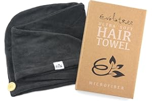 Ultimate Microfiber Hair Towel Wrap for Women - Quick Drying & Gentle Care - The Perfect Hair Towel Solution