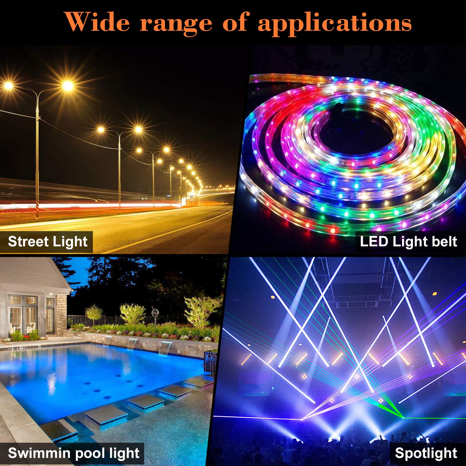 AGPtEK Voltage Converter Transformer 110/120V to AC 12V/5A, 60-Watt Waterproof Power Supply Converter for Swimming Pool Light, Water Pump, Outdoor Light, Spotlights