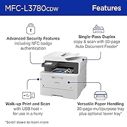 Brother MFC-L3780CDW Wireless Digital Color