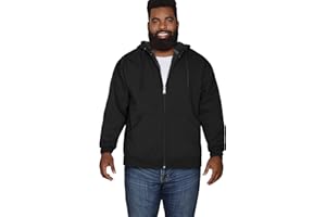 Fruit of the Loom Mens Eversoft Fleece Hoodies, Pullover & Full Zip, Moisture Wicking & Breathable