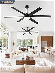 Fanbulous 60 Inch Ceiling Fans with Lights and