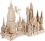 UGEARS Hogwarts Castle 3D Puzzle Harry Potter Wood Model Kit 340 pcs