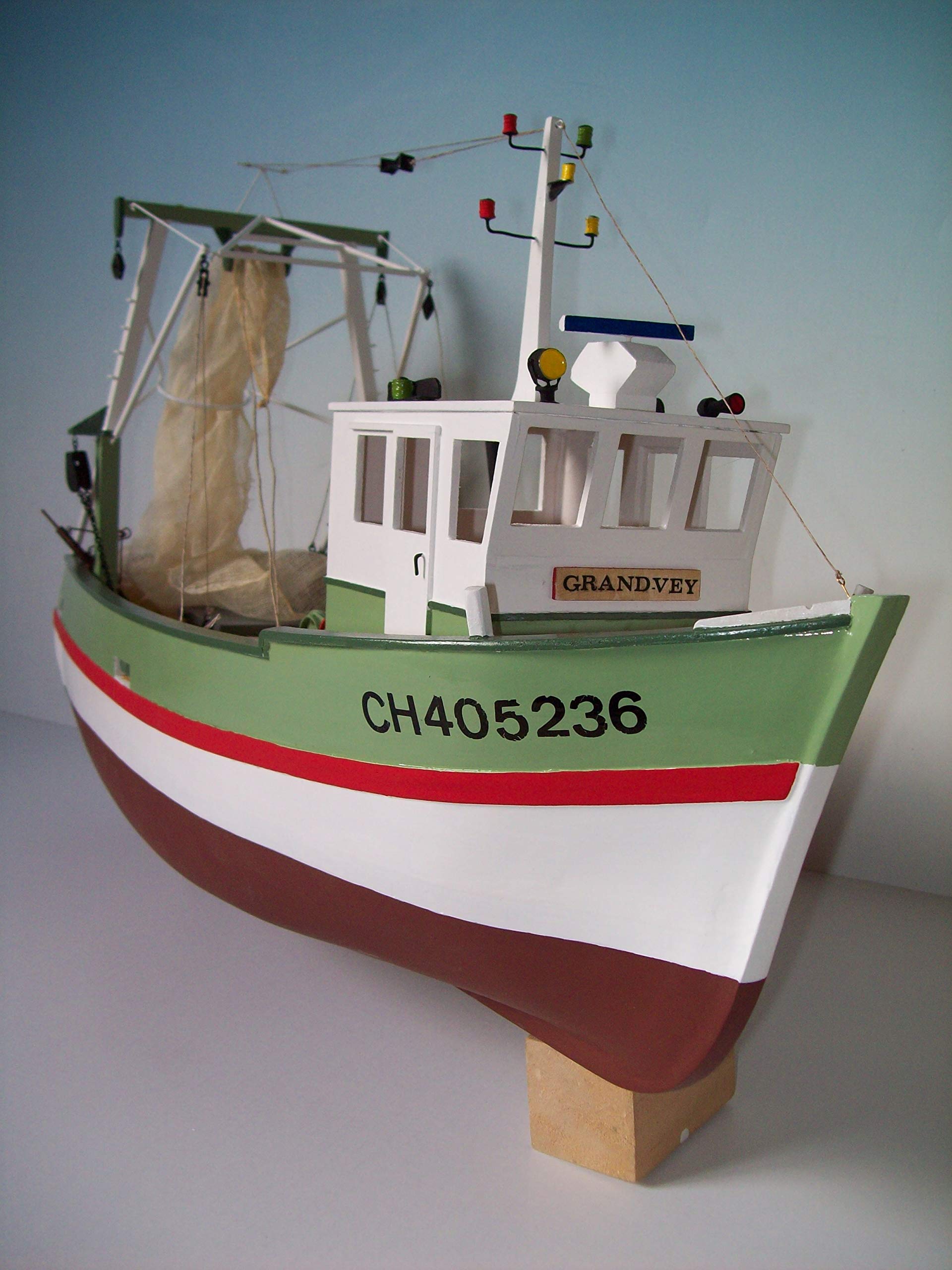 SOCLAINE - Model Boat Wood To Assemble, GV1800