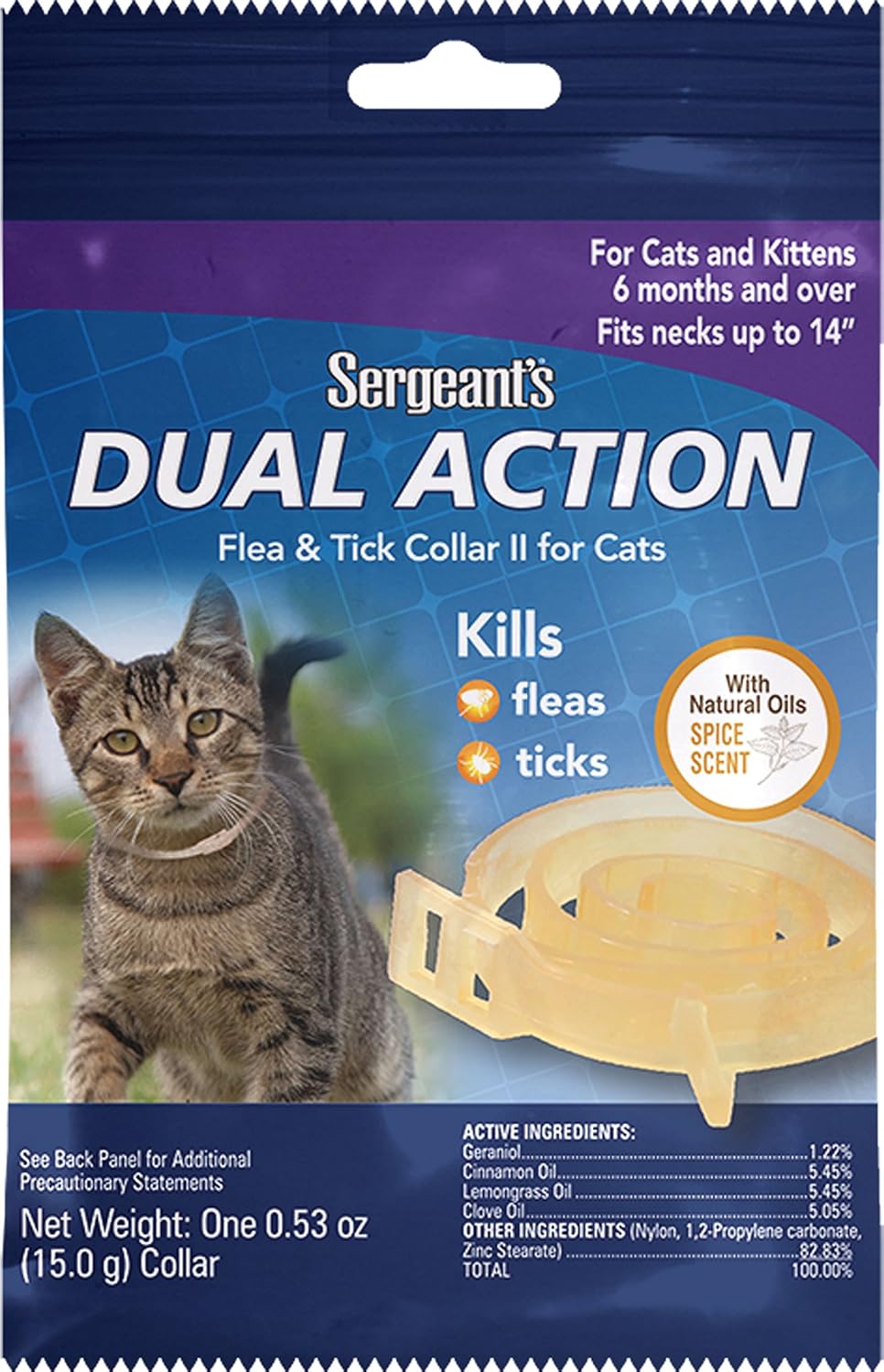 Reviews Sergeant's PET Products 3287 1 Count Dual Action Flea & Tick