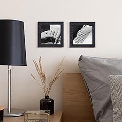4x4 Picture Frame, Solid White Oak Wood Frame 4 by