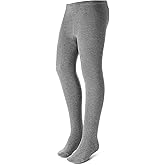 Zubii Basic Girls Tights | Comfy Soft Flat Tights Made from Breathable Cotton | Great for Uniform or Everyday