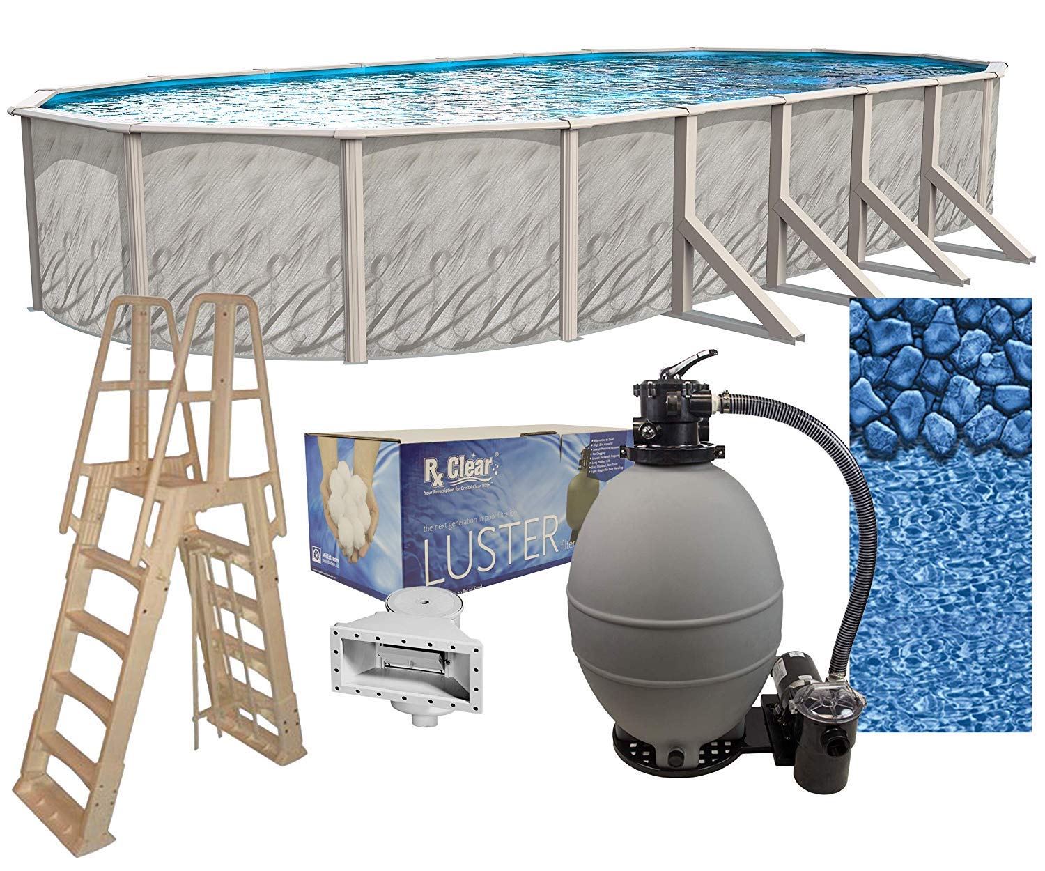 The 10 Best 18 Ft X 52In Pool With Filter Pump And Ladder