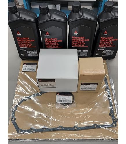 Amazon.com: MITSUBISHI CVT Transmission Fluid & Filters Service