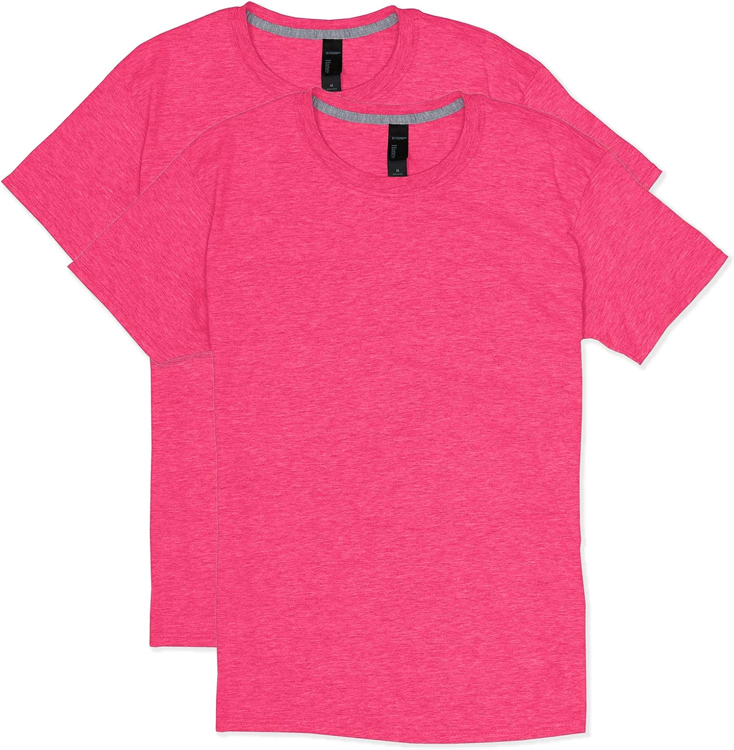 Hanes Men's 2 Pack X-Temp Performance T-Shirt at  Men’s Clothing store