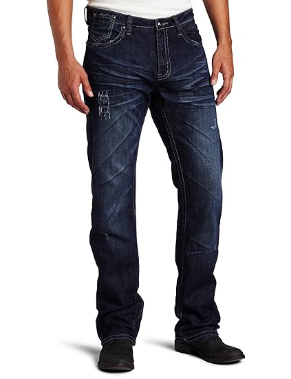 antique rivet mens denim jeans