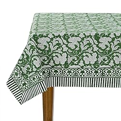 Ridhi Pantone Artichoke 70x118 Inches Rectangle