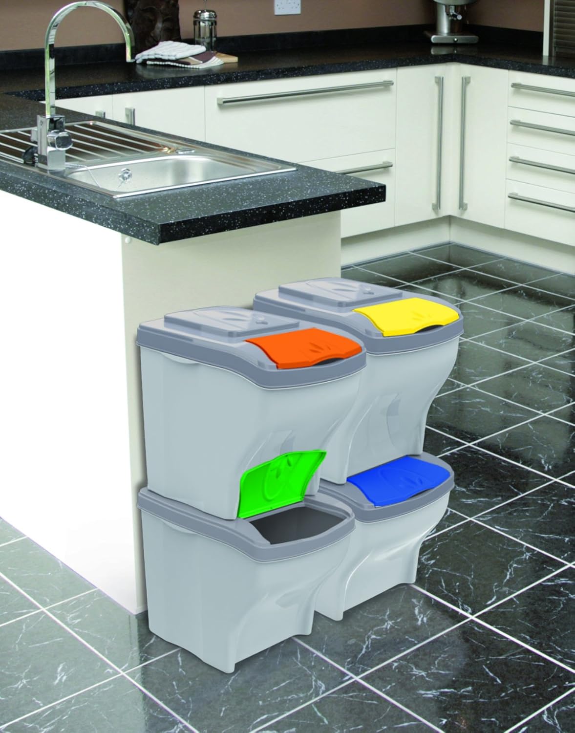 Basura y Contenedores de reciclaje | Amazon.es | 2017