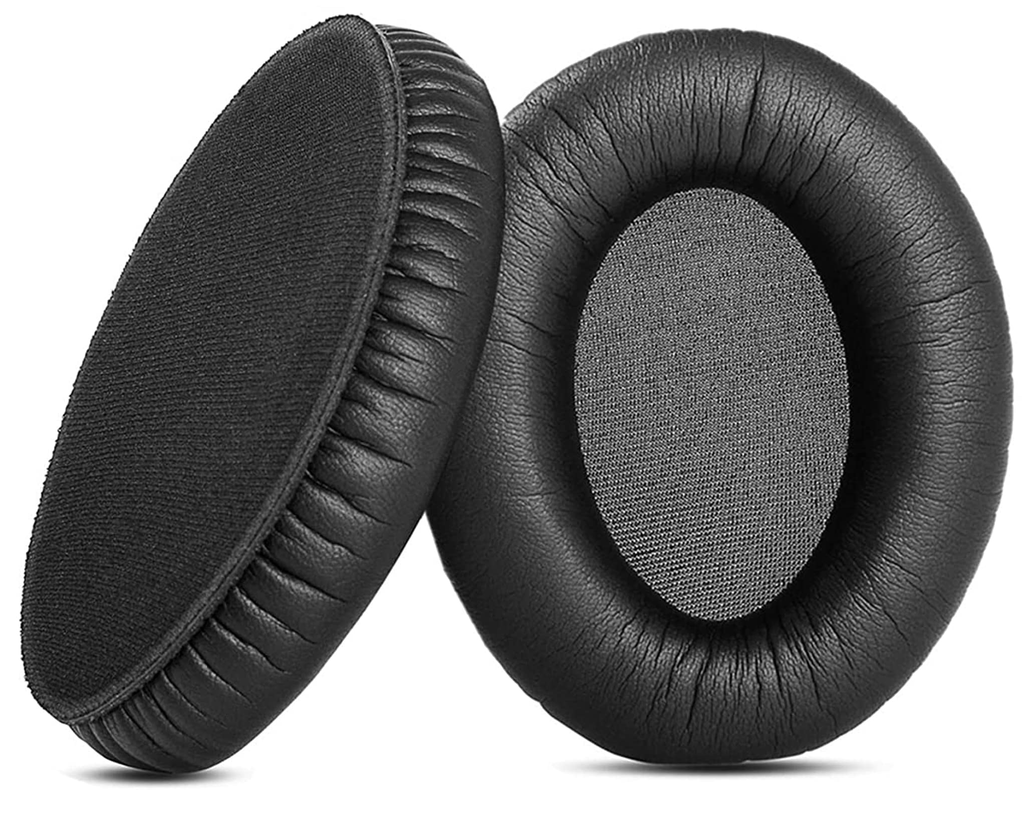 Premium Protein Leather Earpads Replacement for Sennheiser HD201/HD201S/HD180/HD418/HD419/HD428/HD429/HD438/HD439/HD448/HD449 Headphones Ear Cushions