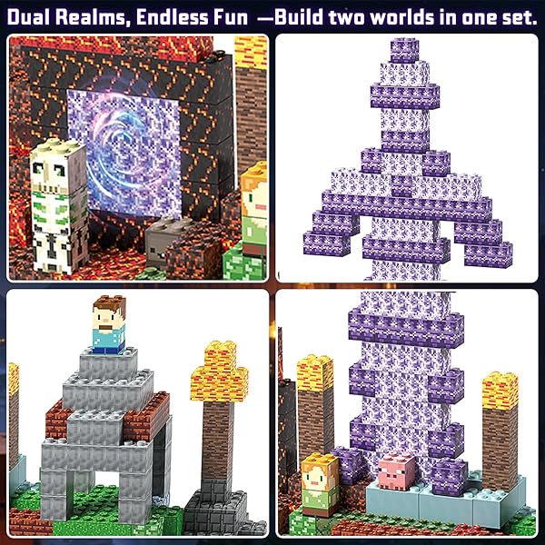 JIMI BUILDING BLOCKS SET, PREMIUM INTERLOCKING BLOCKS WITH CHARACTERS & VIVID SCENES – CREATIVE CONSTRUCTION TOY FOR KIDS 6+ & BUILDERS, STEM LEARNING TOY