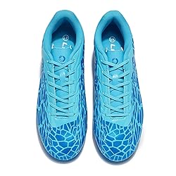 LEOCI Men's Soccer Cleats Women's Football Shoes