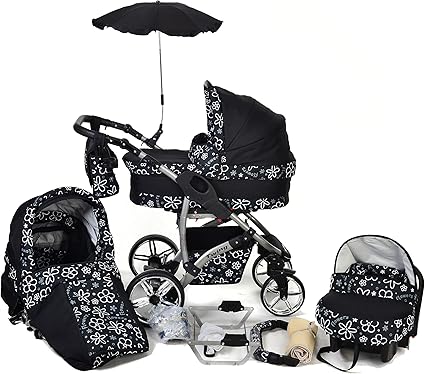 Twing Landau Pour Bebe Siege Auto Poussette Systeme 3en1 Accessoires Systeme 3en1 Petites Fleurs Blanches Amazon Fr Bebes Puericulture