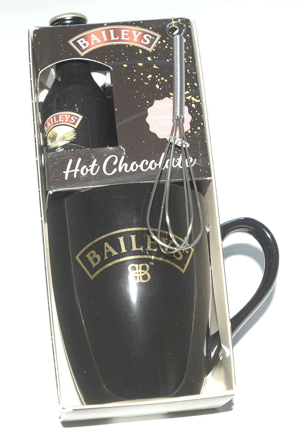 Hot Chocolate Baileys Miniature Whisky Liqueurs Whisk