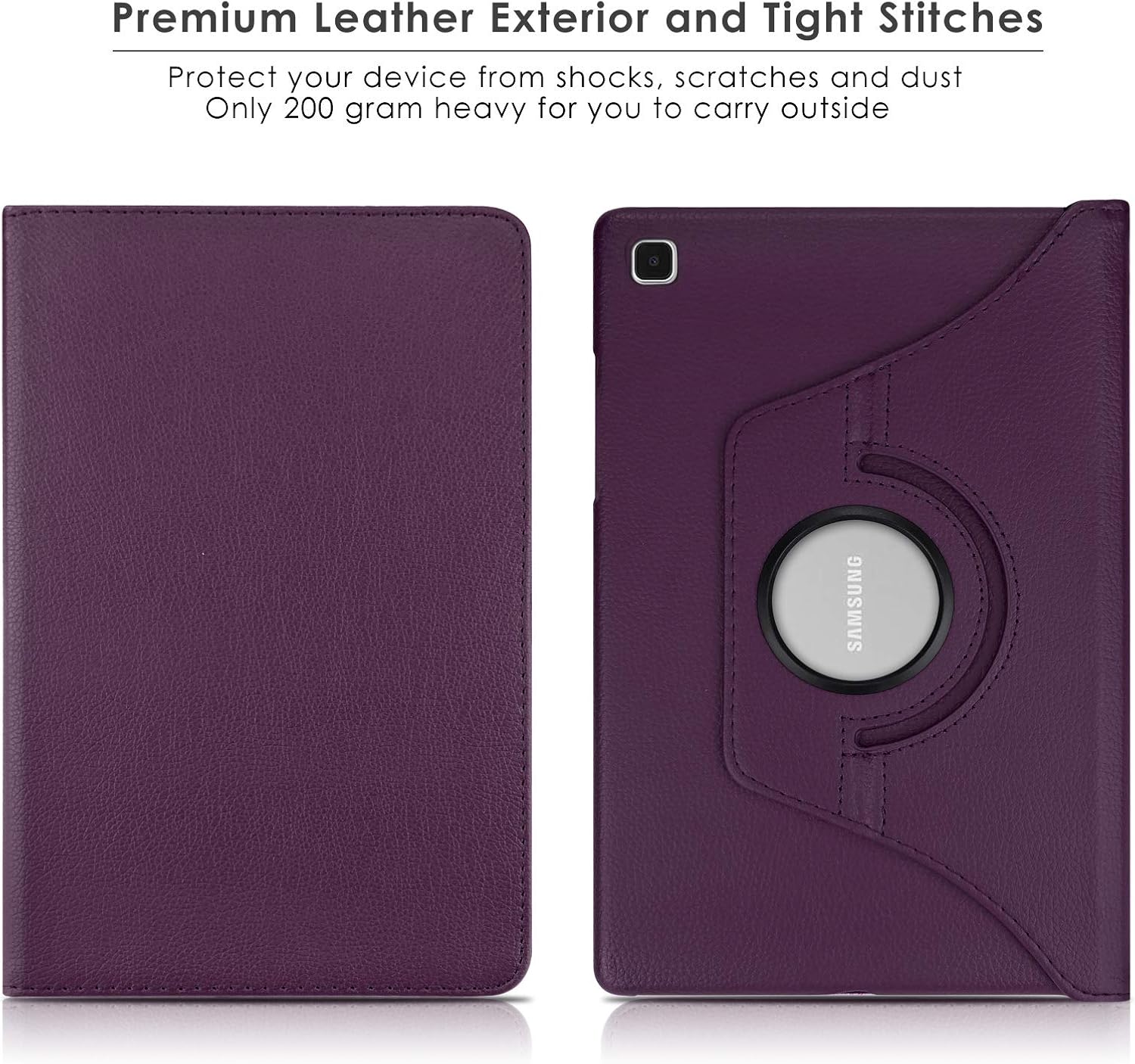 KATUMO for Galaxy Tab A7 Case 10.4" (2020 Release), 360° Rotating PU Leather Flip Cover for Samsung Tablet A7 Case SM-T500/T505/T507 - Image 4