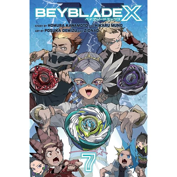 Beyblade X, Vol. 6: Kawamoto, Homura, Muno, Hikaru, Demizu, Posuka