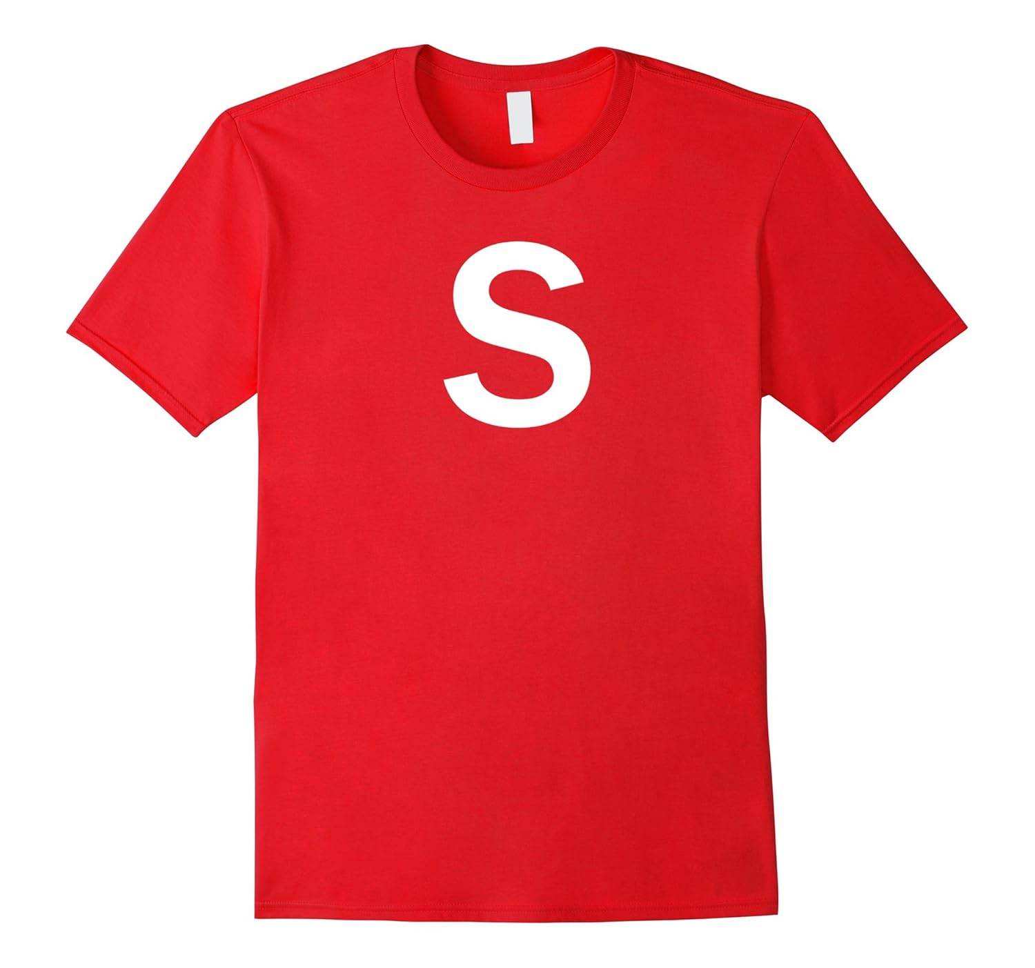 Letter S Halloween Costume T-shirt-ANZ