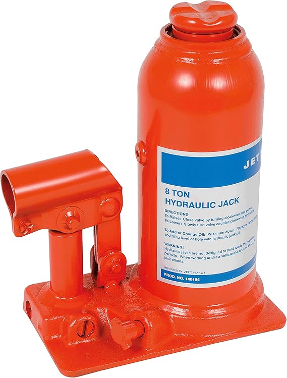 JET 140104 8 Ton Hydraulic Bottle JackSuper Heavy Duty Amazon.ca