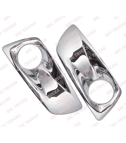 Black ABS Front Bumper Corner For Kenworth T660 (2008-2017) | Driver Or Passenger Side With Fog Light Hole