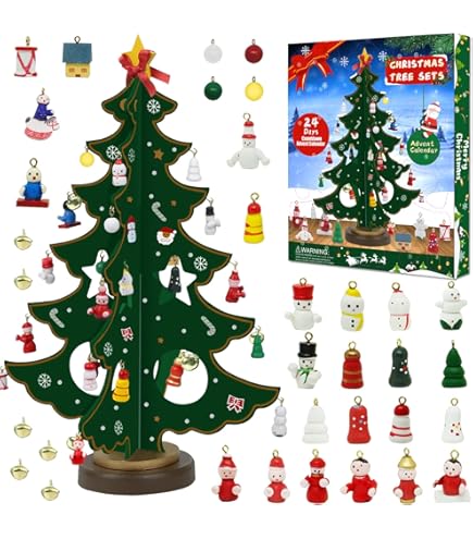 Calendrier De Noël 2025-2D En Acrylique - Décoration De L'Avent