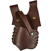 Mythrojan Leather Sword Frog Medieval Sword LARP Costume Accessory Frog Sword Holder Rapier Knight Sword Belt Frog Leather Pirate Sword Holster