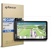 INNOSURE [2-PACK] Tempered Glass Screen Protector for Garmin Zumo XT2 &amp; XT3, Zauts MO XT2 &amp; XT3 GPS 6-Inch [Glove &amp; Case Friendly] (HD Clear)