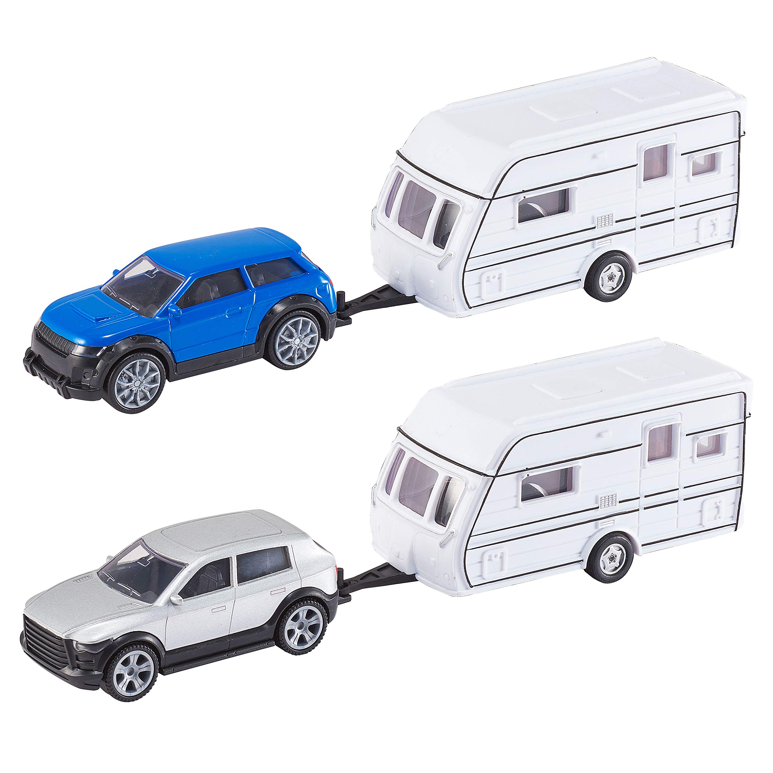 Halsall Toys Europe Ltd Teamsterz Car and Caravan