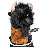 Daphne's Headcovers Buffalo Driver Headcover | Premium Driver Headcovers | Funny Golf Club Covers | Stylish Protection for Your Clubs | Men's Golf Gear | Driver Headcover for Men and Women