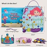 PUTSKA Potty Training Reward Chart for Girls with 35 Reusable Stickers view 4