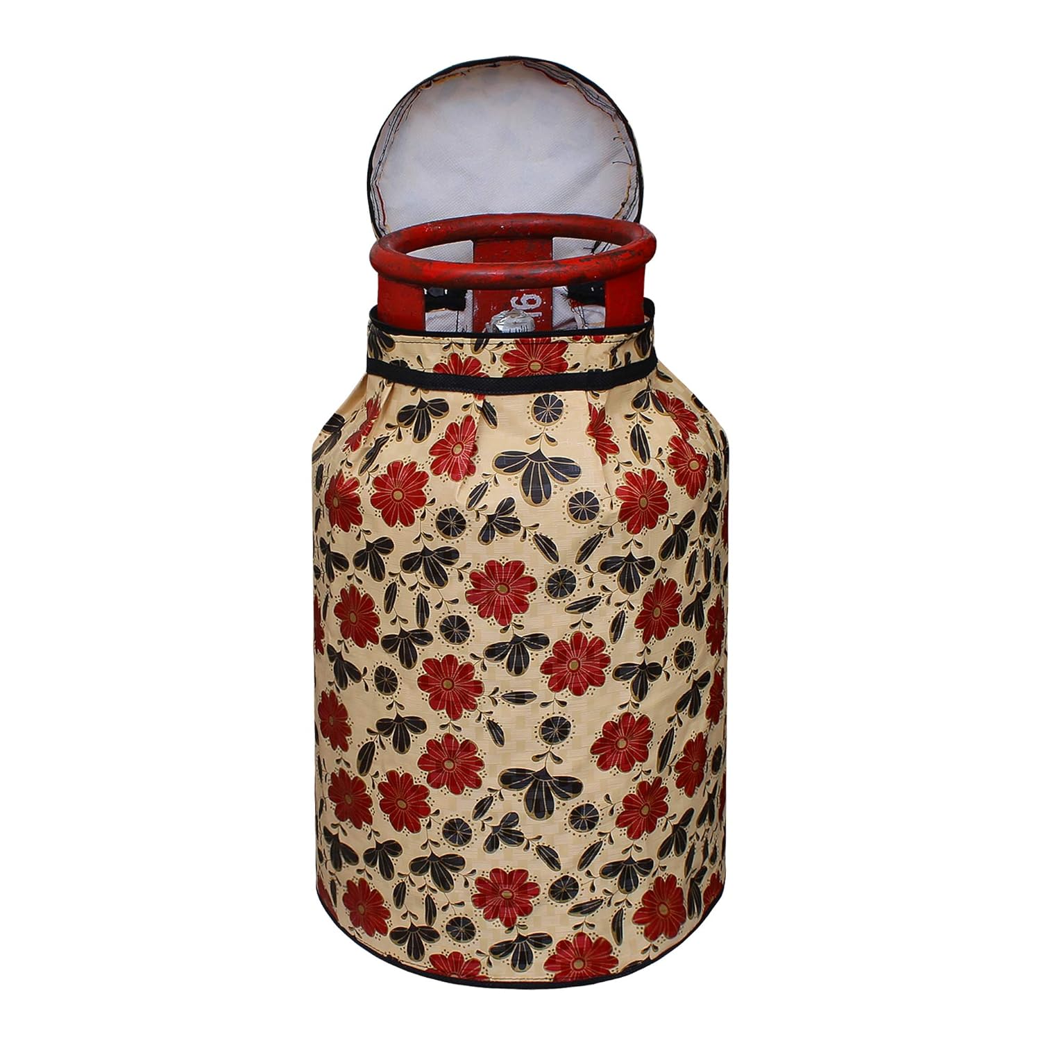 Lithara LPG PVC Gas Cylinder Cover (25 * 21 Inches), Multicolour CYSA50 Amazon.in
