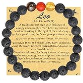 TGOLM Spiritual Crystal Beads Zodiac Bracelet for Women Horoscope Jewelry Birthday Gift