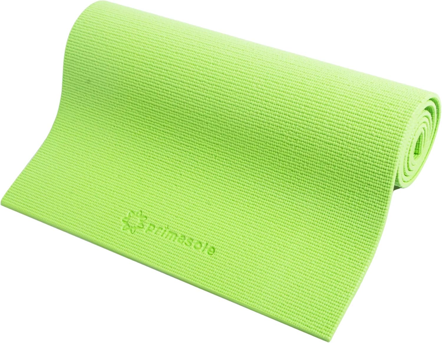 lime green yoga mat